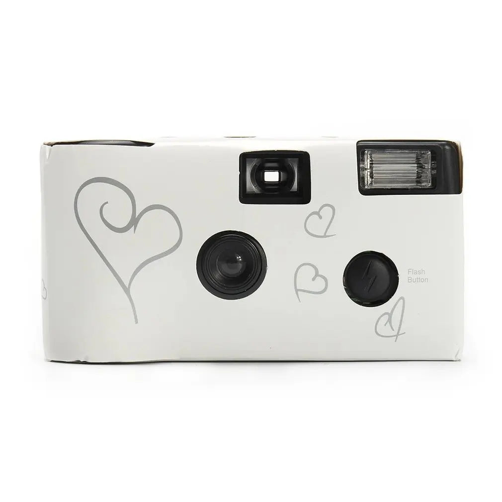 Retro 35mm Disposable Film Camera - 16 or 27 Exposures, Single-Use Party & Kids Gift (1-6 Pack)