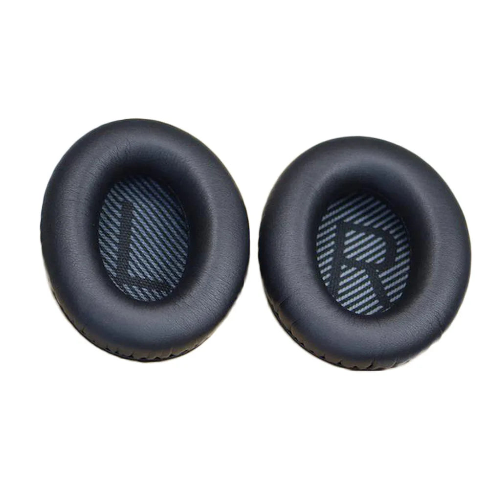 Replacement Ear Pads for Over-Ear Headphones - PU Leather Memory Foam Ear Cushions, 1 Pair