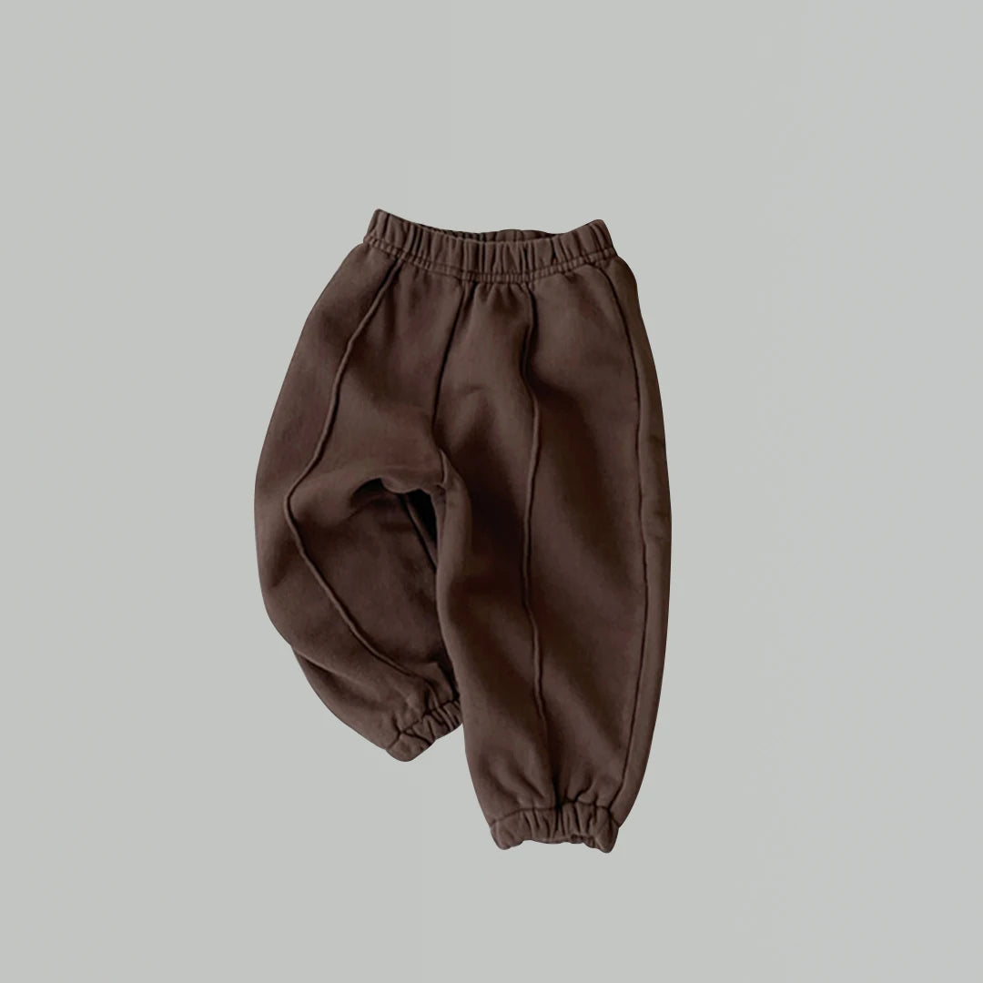 Baby & Toddler Cotton Sweatpants 0-4 Years Unisex Elastic Waist Casual Sport Pants