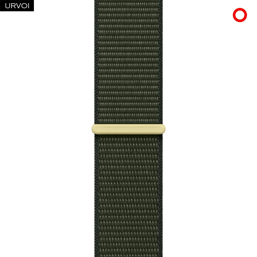 Nylon Sport Loop Band for Apple Watch — Breathable Hook & Loop Fastener — Fits 42/44/45/46/49mm