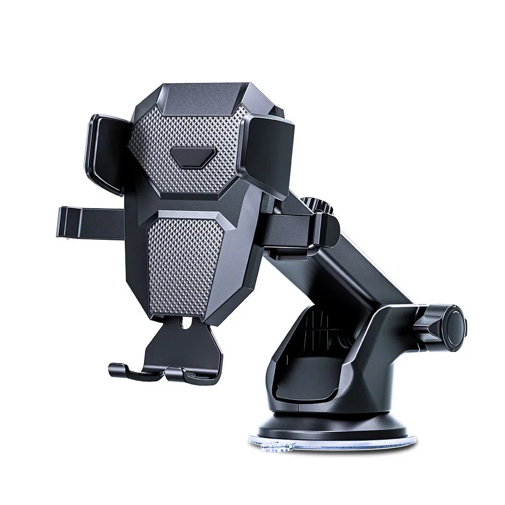Universal Suction Car Phone Holder 360° Windshield & Dashboard Mount for iPhone, Samsung, Xiaomi