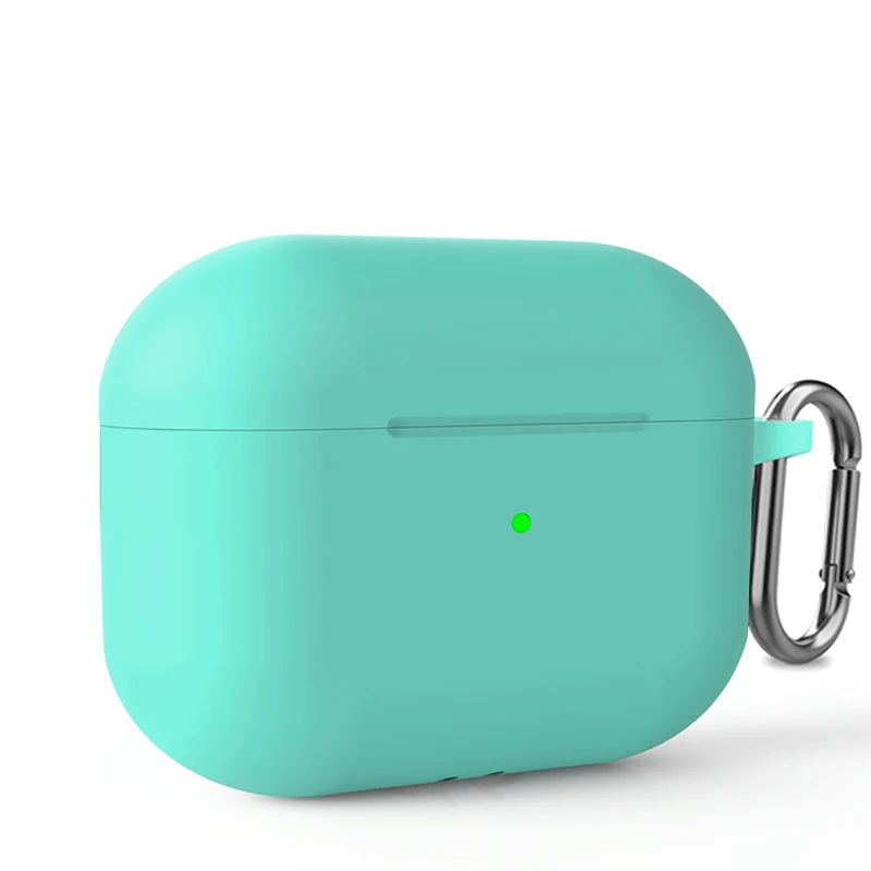 Silicone Protective Case for AirPods Pro - Shockproof Dustproof Cover, Wireless Charging Compatible