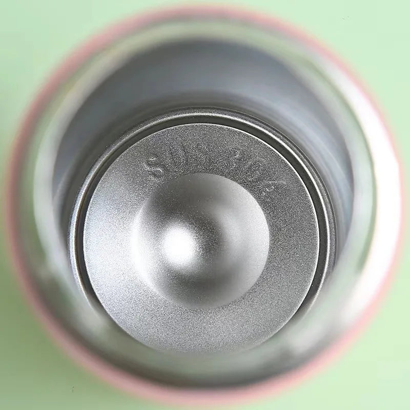 Mini Stainless Steel Vacuum Thermos 150ml (5oz) - Leak-Proof Portable Travel Bottle