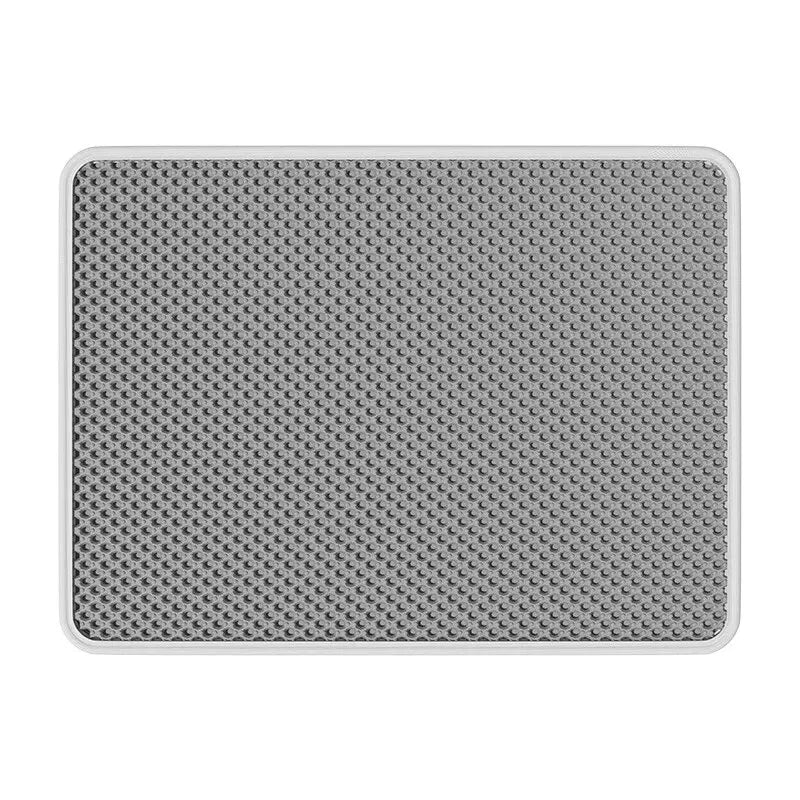 Double-Layer EVA Cat Litter Mat Waterproof Washable Non-Slip Litter Trapping Pad for Cats & Small Dogs