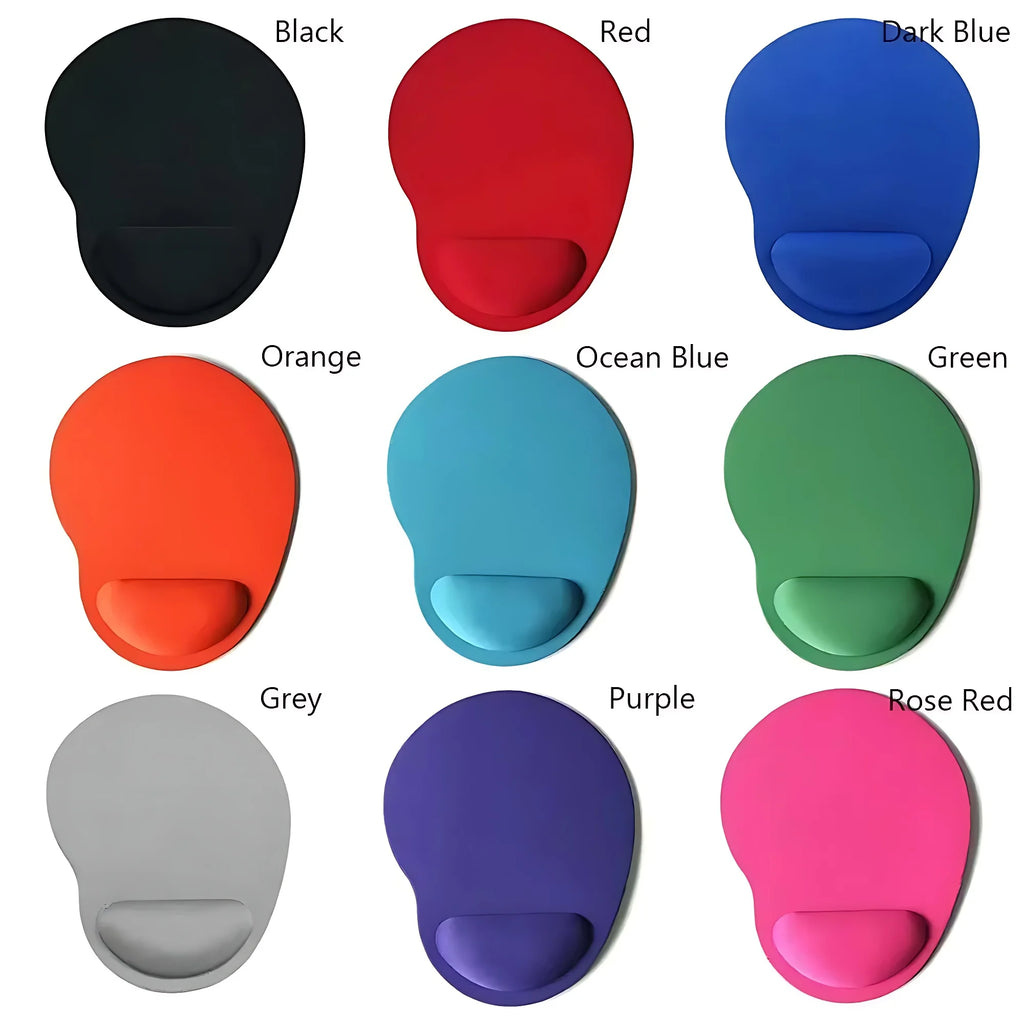 Ergonomic Wrist Rest Mouse Pad with Soft Wrist Support – Non-Slip Mousepad for PC & Laptop