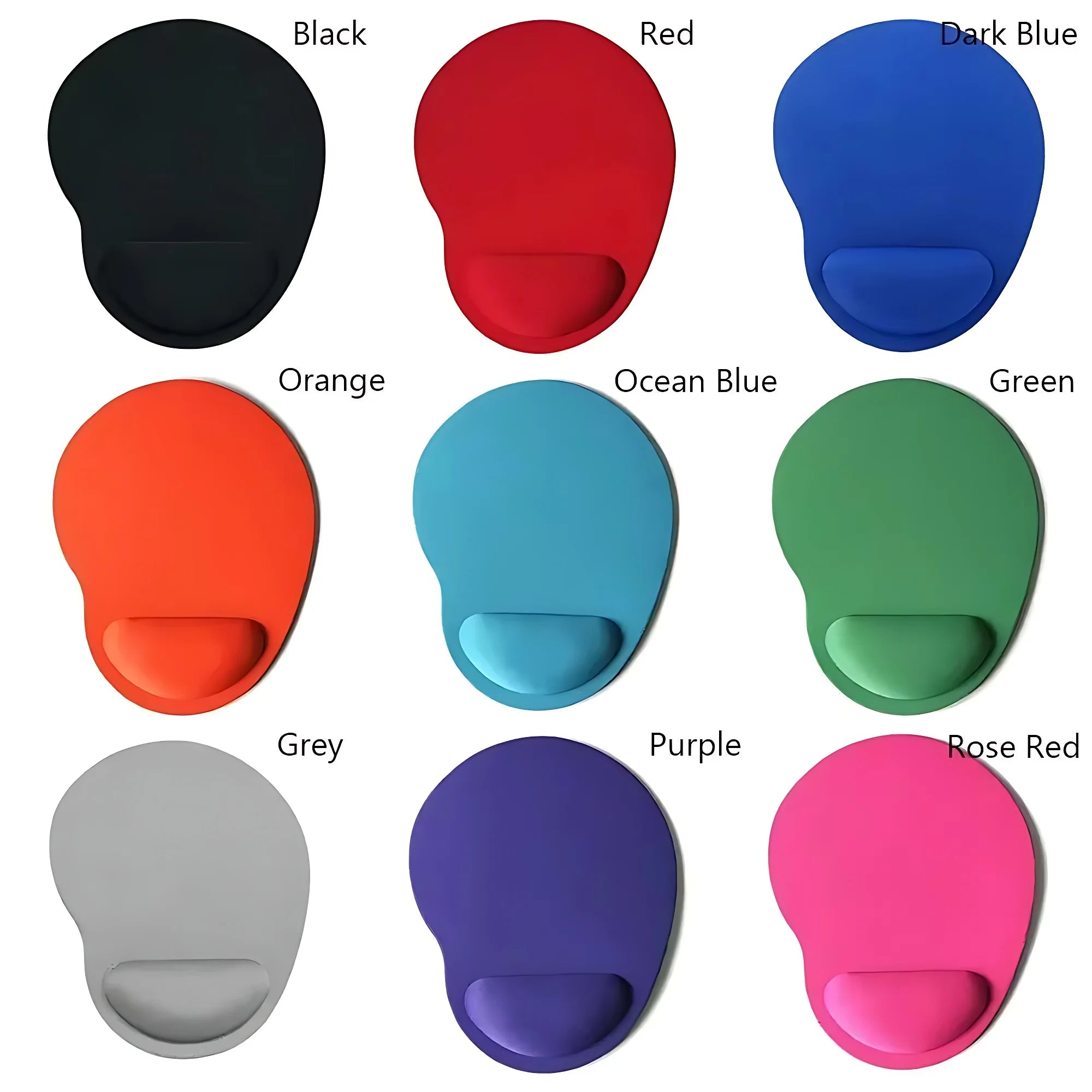 Ergonomic Wrist Rest Mouse Pad with Soft Wrist Support – Non-Slip Mousepad for PC & Laptop