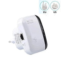 Mini WiFi Extender 300Mbps 2.4GHz Wireless Signal Booster - Compact Plug-In Range Repeater & Access Point