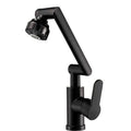 Universal Rotating Dual-Mode Single-Handle Faucet for Kitchen & Bathroom Sink - Hot & Cold Mixer