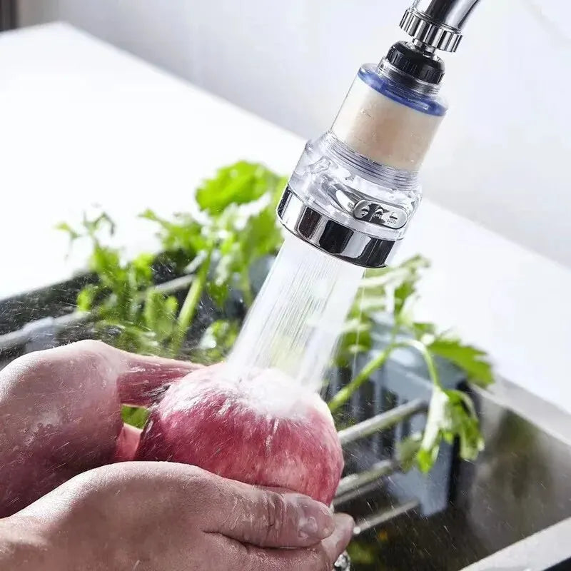 360° Rotating Faucet Water Filter Universal for Kitchen and Bathroom High-Density PP Cotton