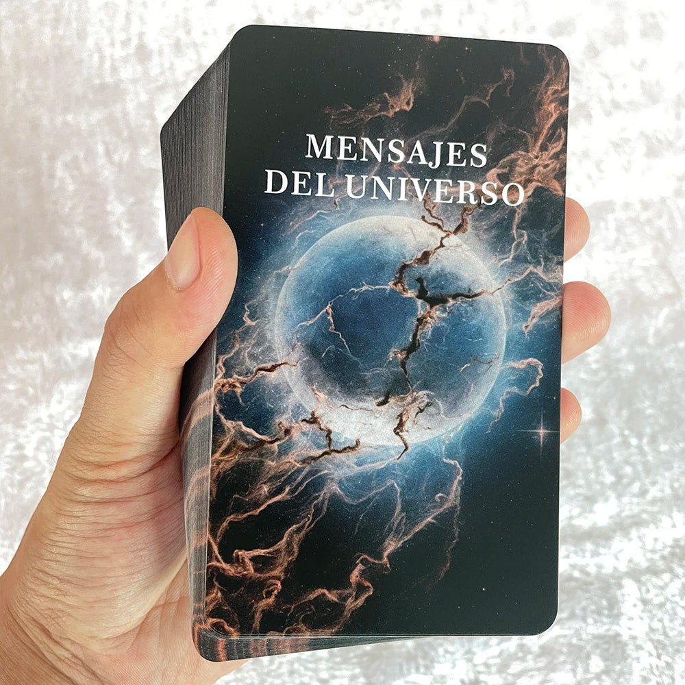 Spanish Tarot & Oracle Deck, 54 Cards, Spanish Language, Pocket 12 x 7 cm (4.72 x 2.75 in), Beginner Friendly