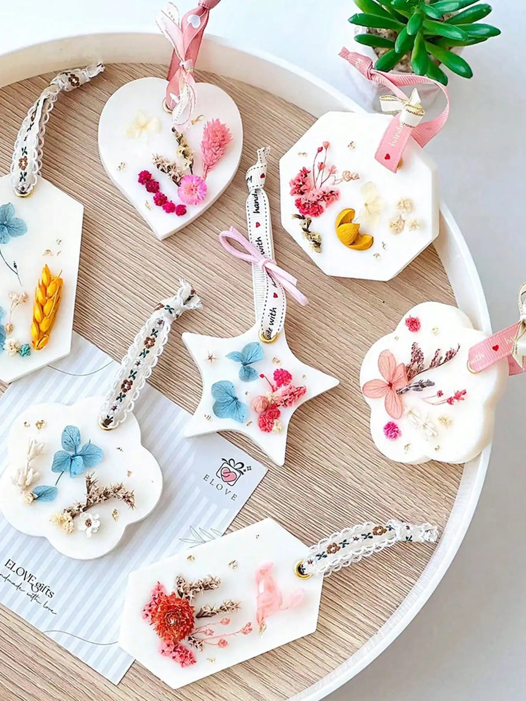 120PCS Small Daisy Artificial Flower Heads for Resin Jewelry, Candle Making & DIY Crafts