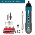 Mini Cordless Electric Screwdriver 3.6V Rechargeable 1300mAh USB-C, Precision Screwdriver with LED & Torque Control, 1/4" (6.35mm) Chuck