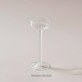 3-Piece Hand-Blown Glass Tealight Candle Holders Set — Votive Centerpieces for Wedding & Home Decor (11/14/17 cm | 4.3/5.5/6.7 in)