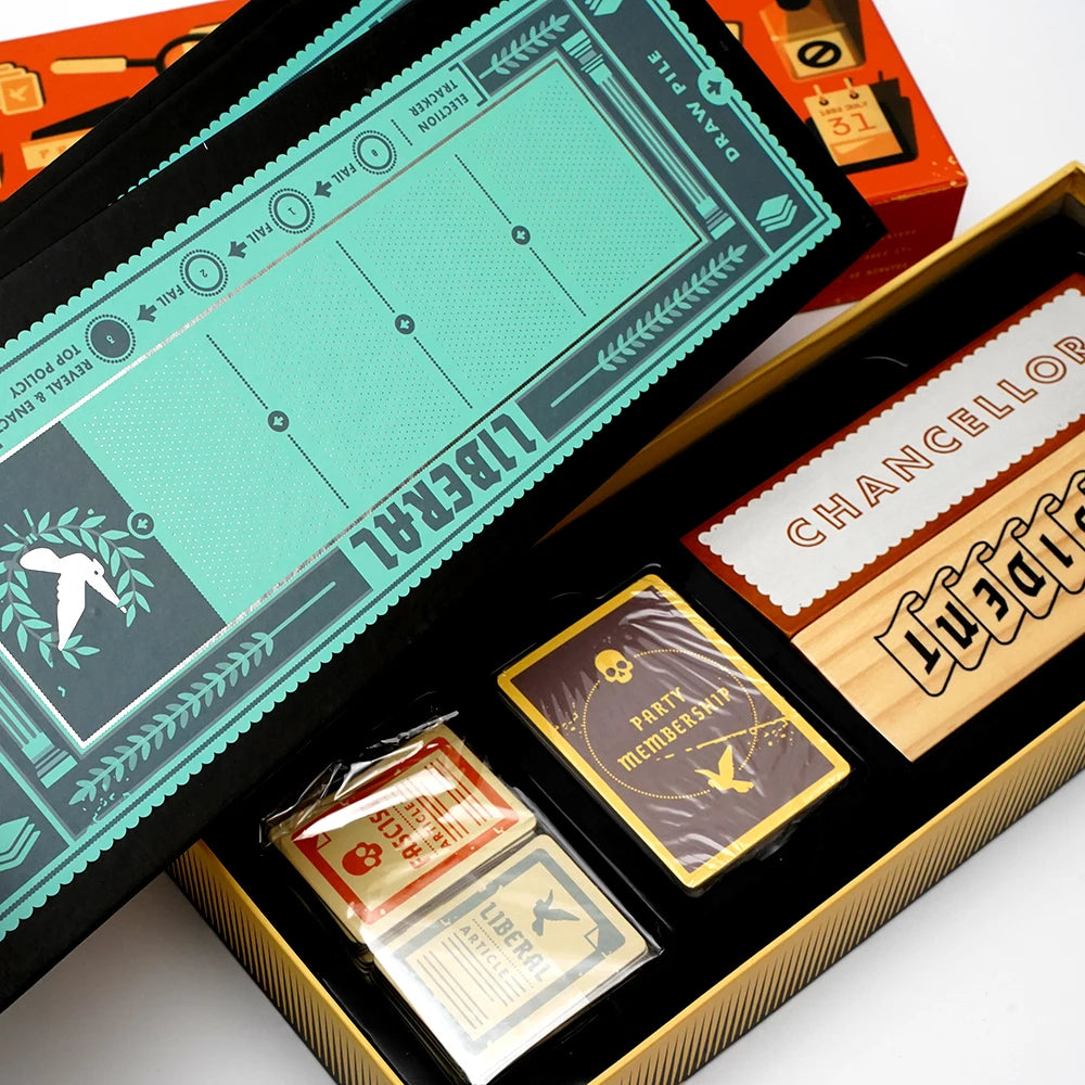 Secret Hidden-Role Party Card Game — Social Deduction Game for 14+