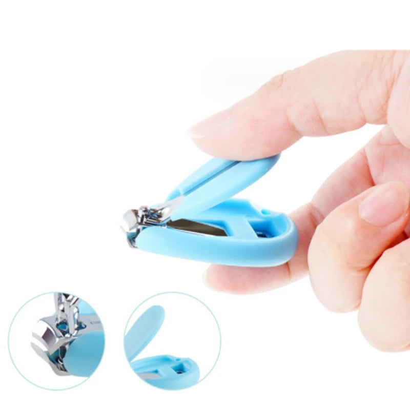 Newborn Baby Nail Care Kit - Safe Nail Scissors, Clipper & Tweezers with Portable Case
