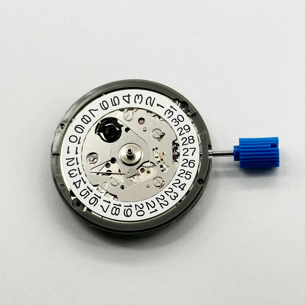 Automatic Self-Winding 24-Jewel Watch Movement with Date at 3:00 — High Accuracy Replacement for Mod Watches