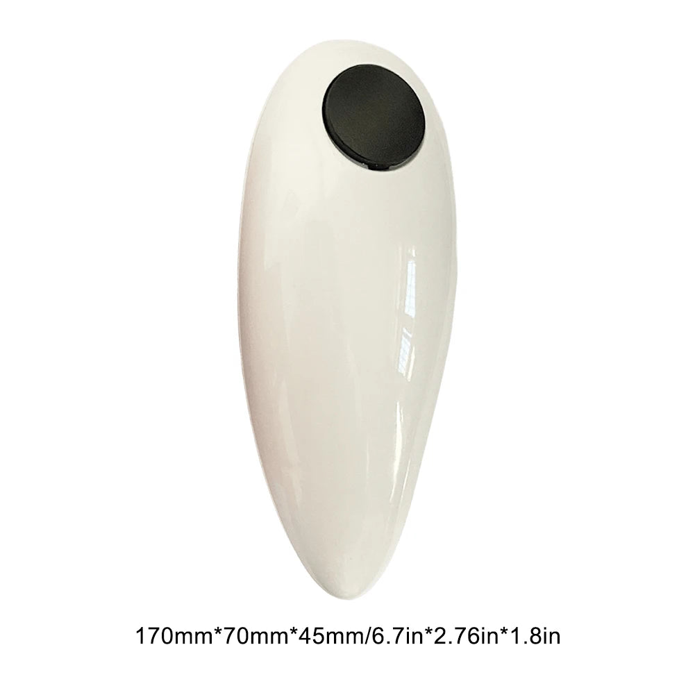 Automatic Electric Can Opener One-Touch Battery Operated Smooth-Edge Portable Can & Bottle Opener for Kitchen & Bar