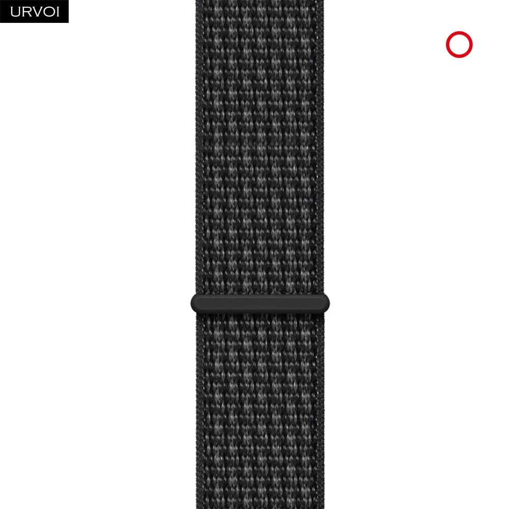Nylon Sport Loop Band for Apple Watch — Breathable Hook & Loop Fastener — Fits 42/44/45/46/49mm