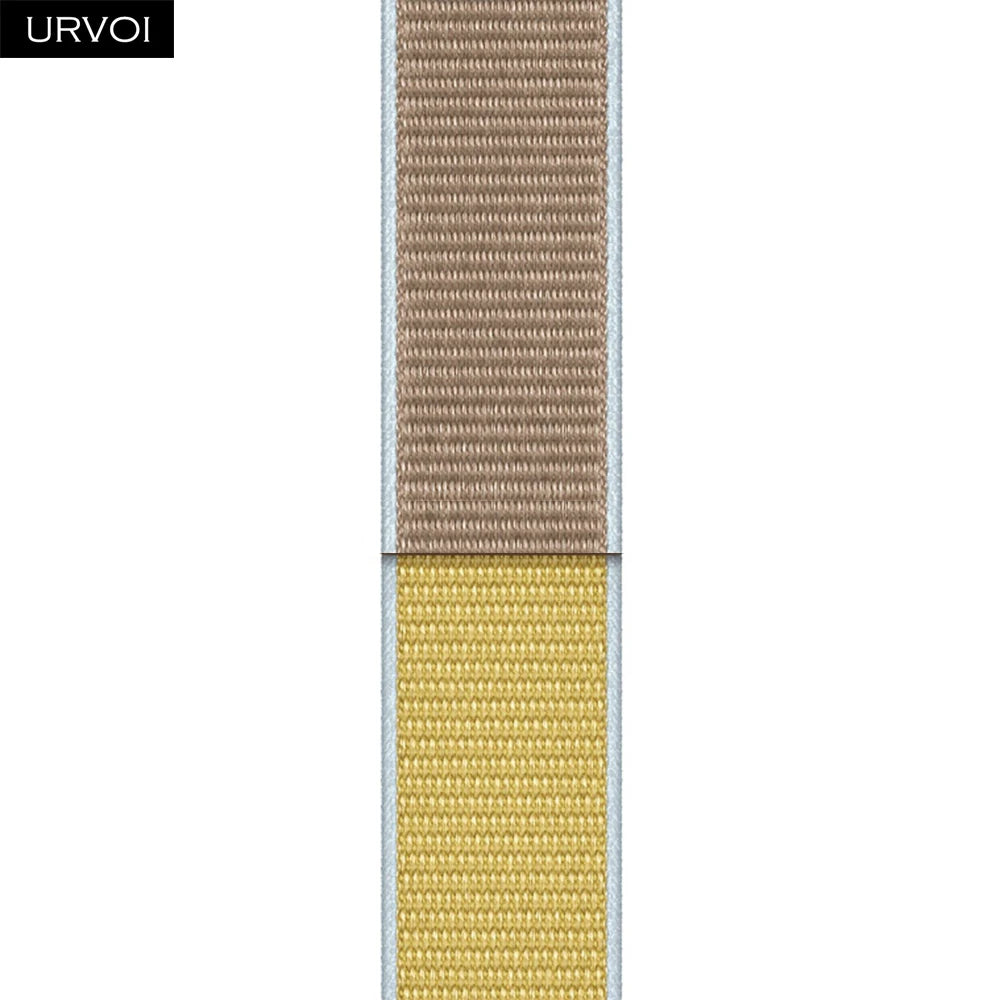 Nylon Sport Loop Band for Apple Watch — Breathable Hook & Loop Fastener — Fits 42/44/45/46/49mm