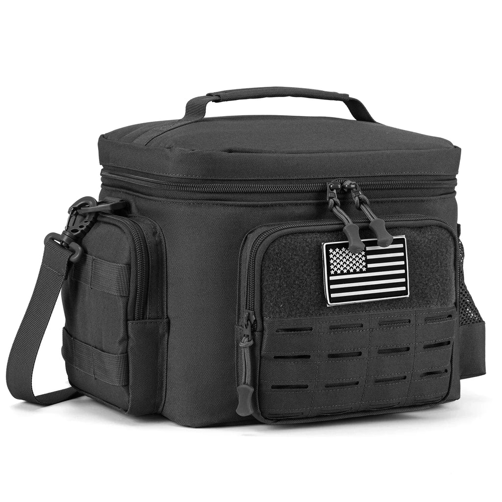 13L (3.4 Gal) Tactical Insulated Cooler Bag – Heavy-Duty Picnic Lunch Backpack for Camping & Outdoor