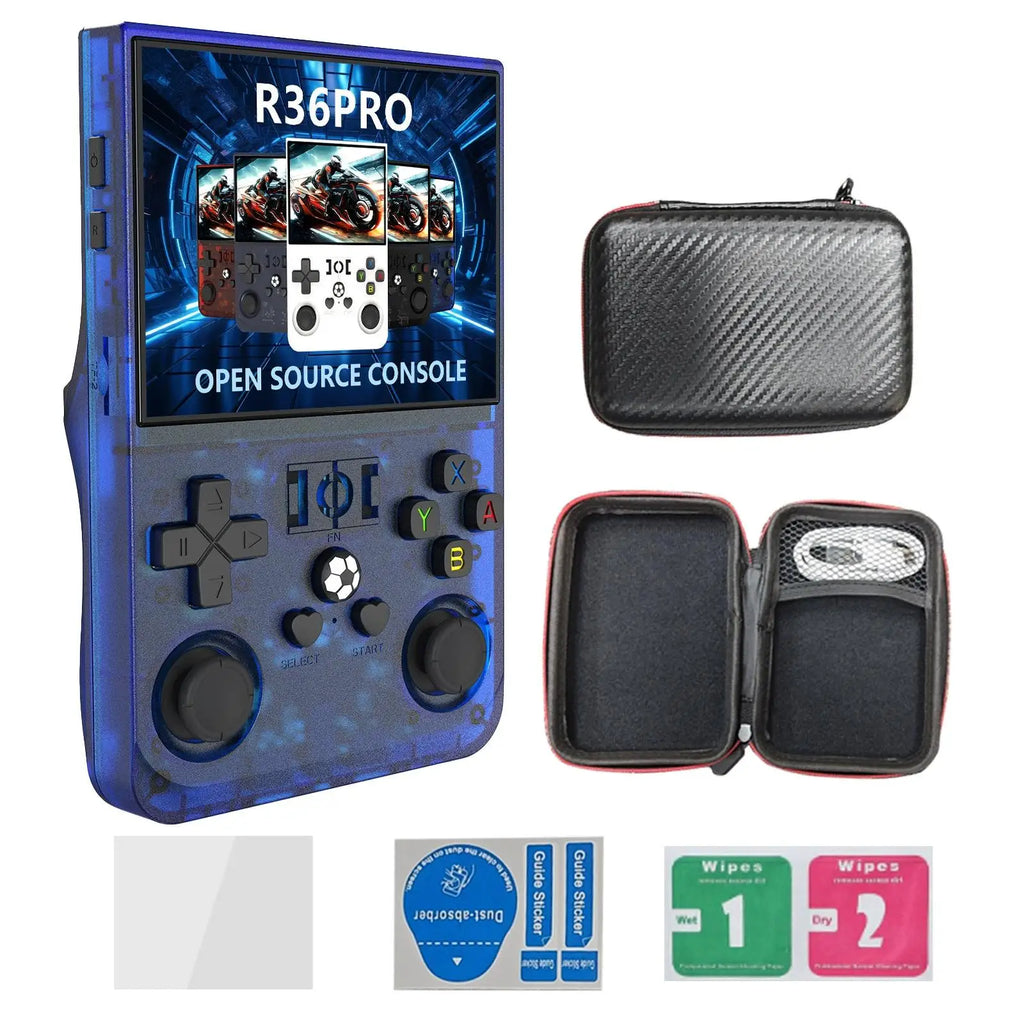 128GB Retro Handheld Game Console – 3.5-inch (8.9 cm) 640x480, Preloaded 15,000 Classic Games, Portable Video Game Player
