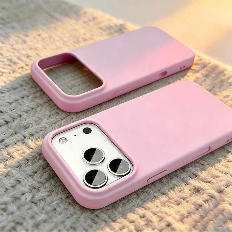 Liquid Silicone Full-Coverage iPhone Case — Shockproof Soft Matte, Anti-Fingerprint & Anti-Scratch