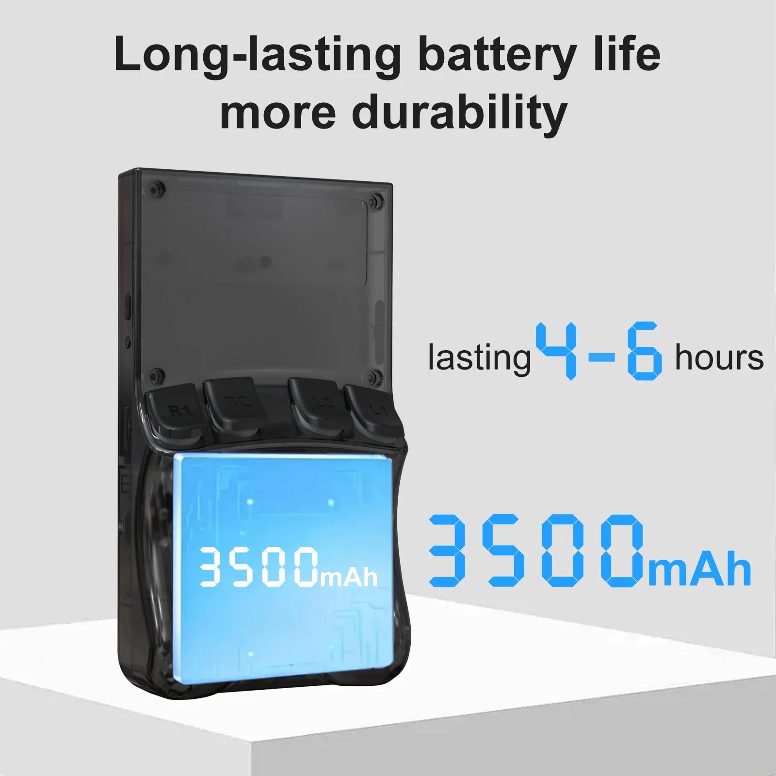 Retro Handheld Game Console 15,000+ Built-in Games, 4.0-inch (10.16 cm) IPS 720x720, 64GB Portable Pocket Console (Linux, Type-C)