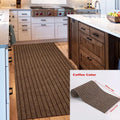 DIY Self-Adhesive Non-Slip Striped Floor Mat Roll 40 cm x 3 m (15.7 in x 9.8 ft) Kitchen Door Mat Runner Hallway Rug
