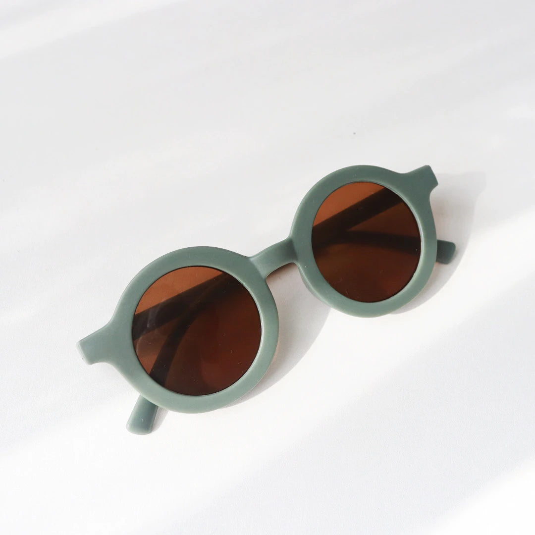 Baby & Toddler Sunglasses - Soft-Tone Kids Shades for Photo Props and Outdoor Wear