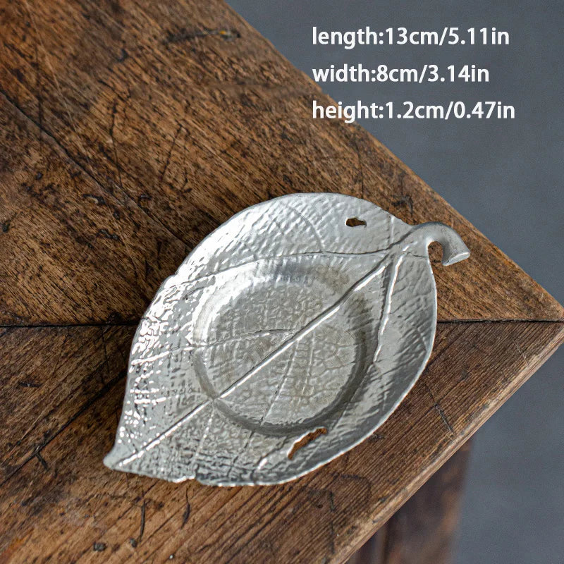 Metal Drink Coaster — Modern Round Table Coaster for Cups & Glasses