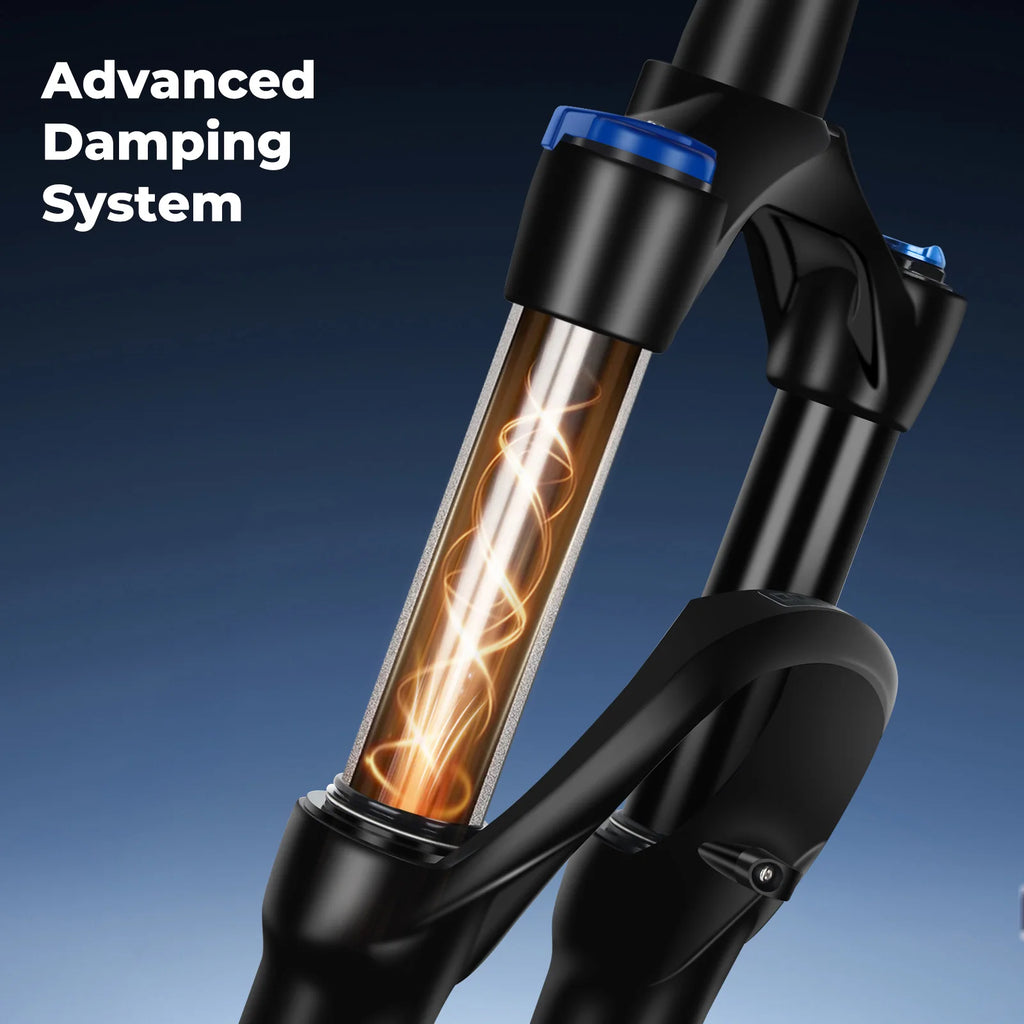 27.5/29-inch Boost Mountain Bike Suspension Fork - 34mm (1.34in) Tapered Stanchion, 120/140mm (4.7/5.5in) Travel, 15x100/110mm Thru-Axle, Adjustable Rebound and Lockout
