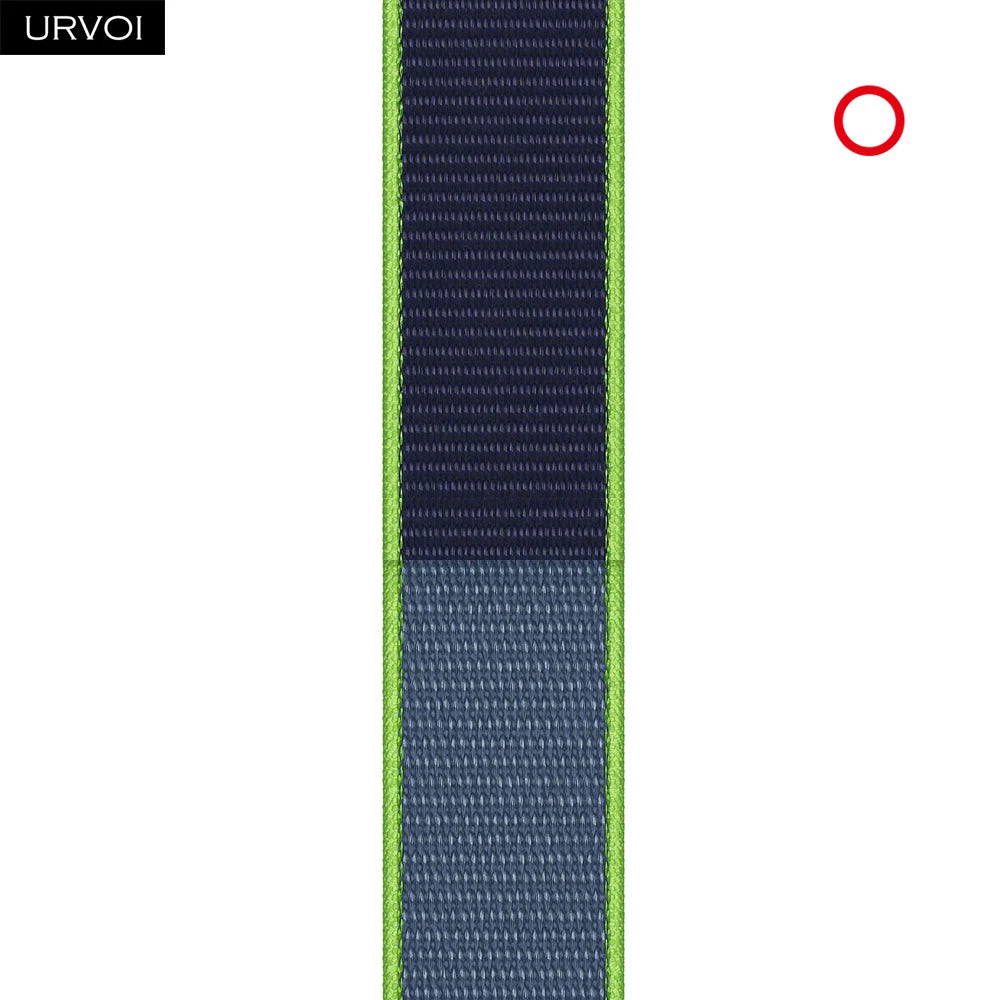 Nylon Sport Loop Band for Apple Watch — Breathable Hook & Loop Fastener — Fits 42/44/45/46/49mm