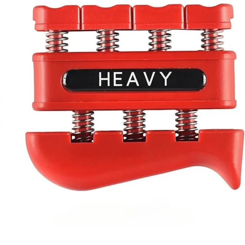 Finger Strengthener Hand Grip Trainer — 3 Resistance Levels (3/7/11 lb | 1.36/3.18/4.99 kg) for Finger, Wrist & Forearm Strength — Ideal for Musicians & Rock Climbers