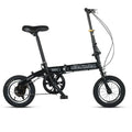 12-Inch (30 cm) Mini Folding Bike — Ultra-Light Unisex City Bicycle with Front & Rear Disc Brakes