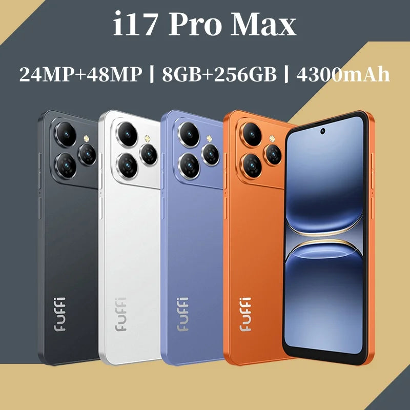 5G Android Smartphone 6.56-inch (720 x 1612) — 8GB RAM 256GB Storage, 24MP Front & 48MP Rear, Dual SIM, 66W Fast Charge
