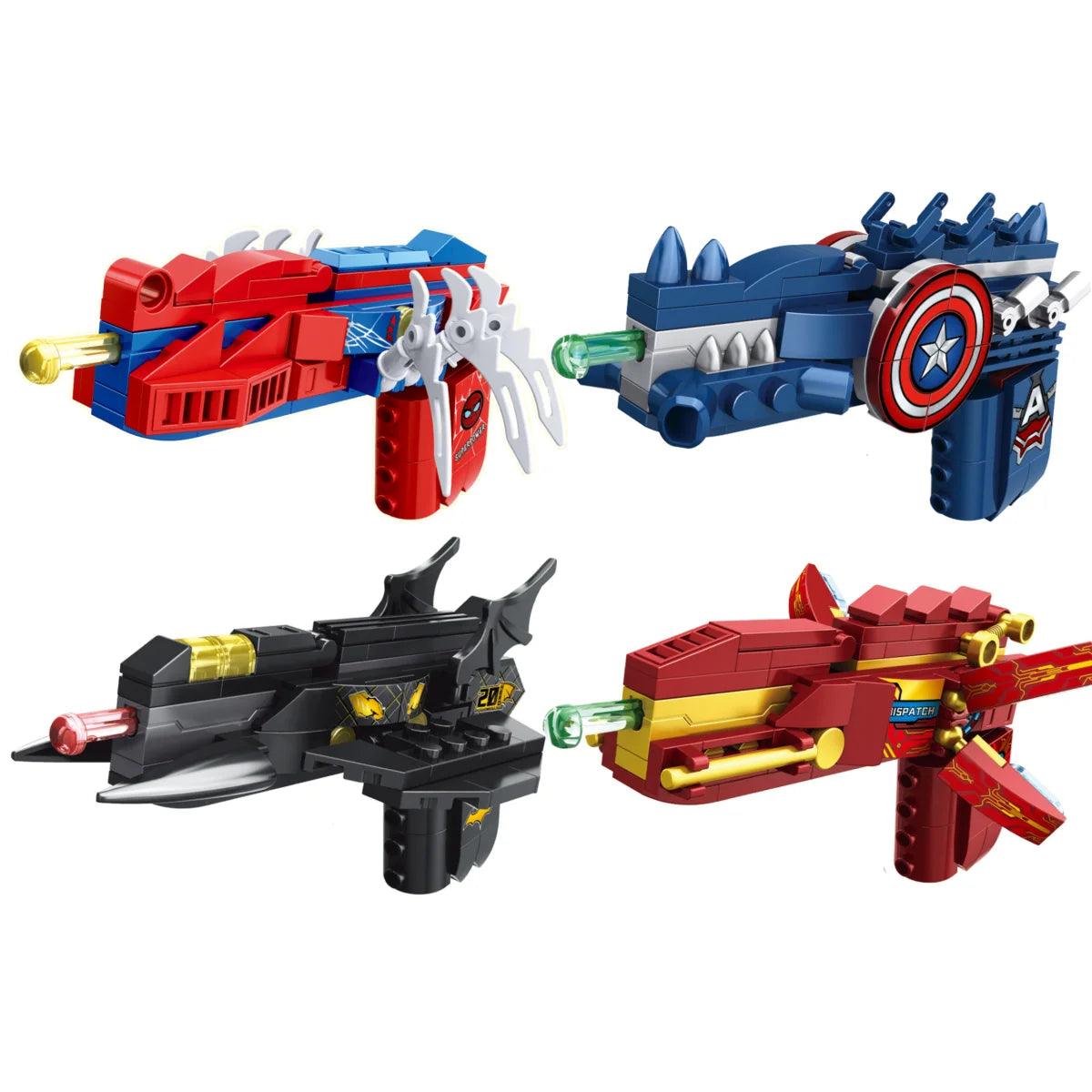 Blind Box Mini Building Block Figures - Spider-Man, Iron Man, Venom, Goblin, Deadpool & More - Collectible Surprise Gift