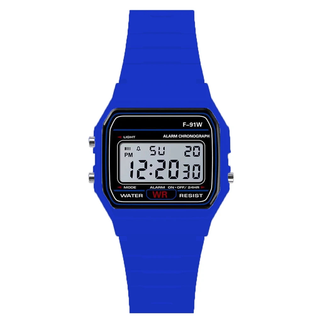 Waterproof LED Digital Military Sport Watch – Analog-Digital Unisex Kids & Women Alarm Wristwatch