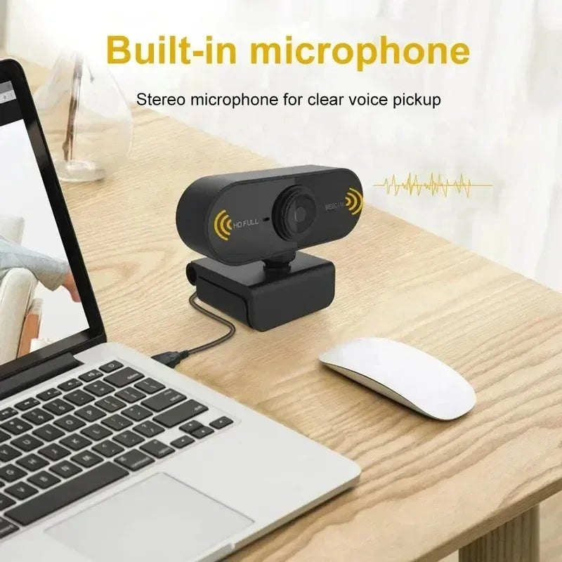 4K USB Webcam with Autofocus and Built-In Microphone 3840x2160 30fps for PC Laptop Streaming & Video Calls