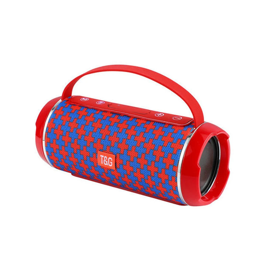 Portable Bluetooth Speaker 10W (5W x2) Bluetooth 5.3 FM Radio TF/USB/AUX Rechargeable Waterproof