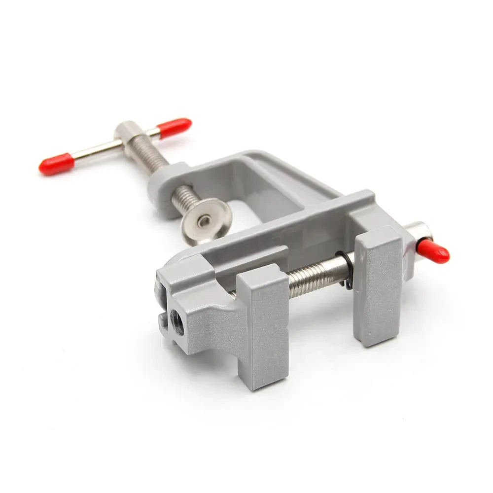 Mini Table Clamp Pliers – Flat-Mouth DIY Craft Clamp for Carving, Jewelry & Model Making
