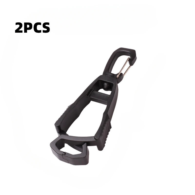Anti-Drop Glove Clip Hanger, Portable Work Gloves Holder Belt Clamp for Construction & Outdoor