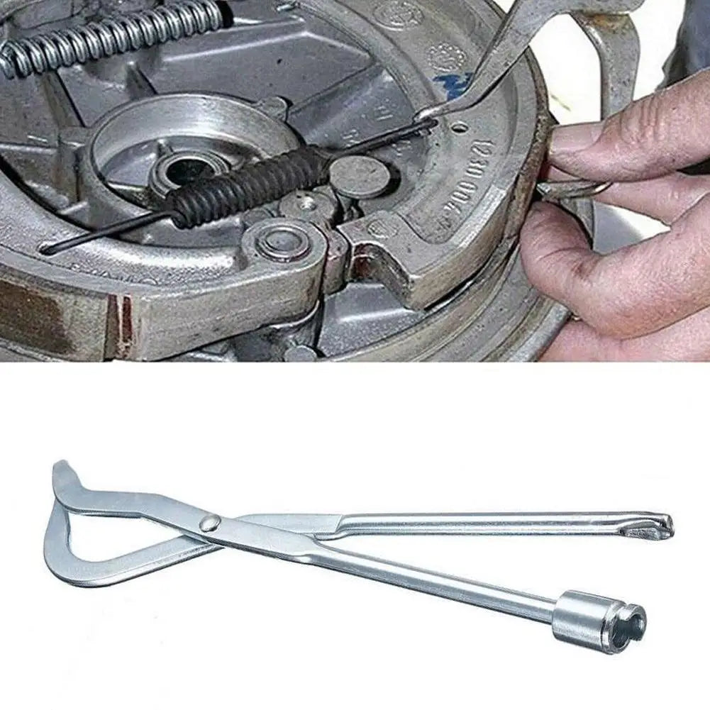 Drum Brake Spring Pliers 12 in (31 cm) Brake Shoe Return Spring Removal and Installation Tool