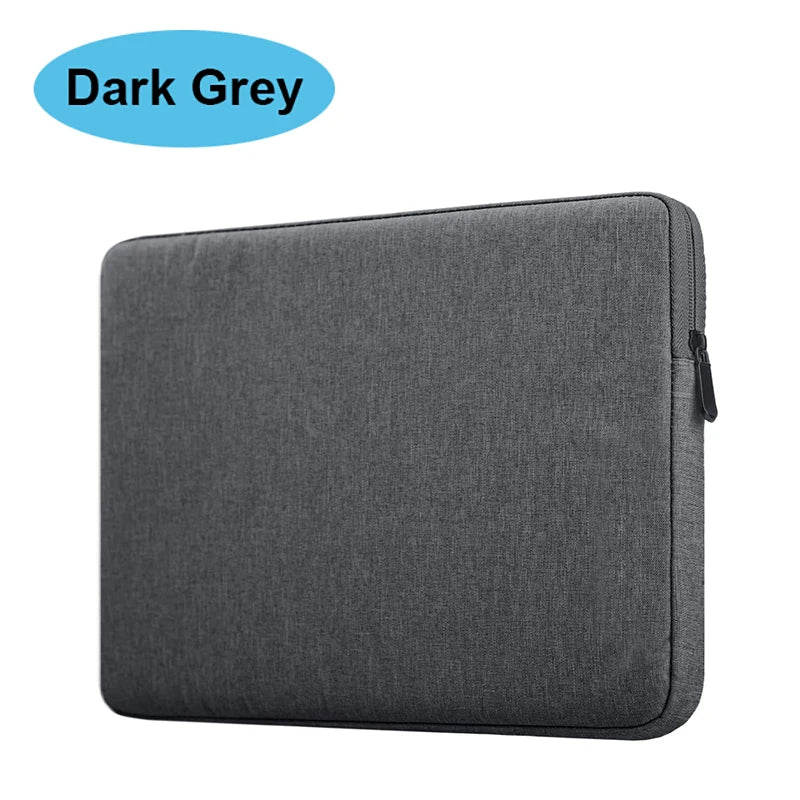 Waterproof Canvas Laptop Sleeve — Padded Protective Case for 11/12/13/14/15/15.6-inch (28–40 cm) Laptops