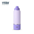 Insulated Stainless Steel Water Bottle - 40/51/68oz (1200/1500/2000ml) Travel Mug with Handle & Leak-Proof Pop-Up Lid for Hiking