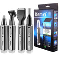 4-in-1 Cordless Rechargeable Nose, Ear, Beard & Hair Trimmer Grooming Kit