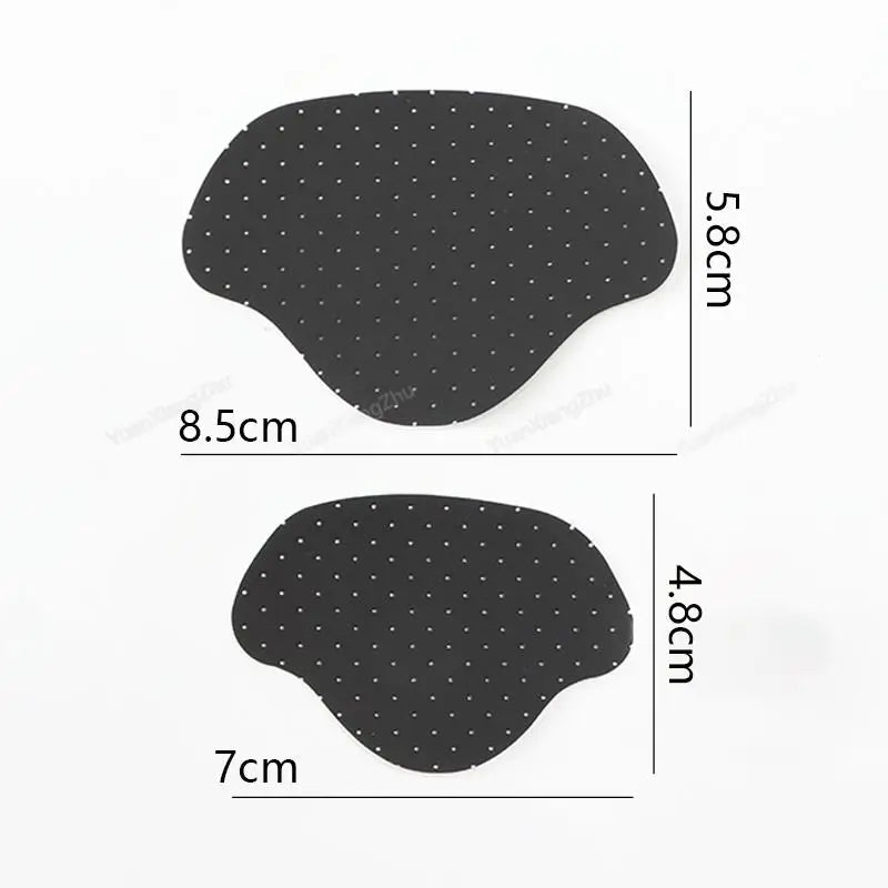 1 Pair Adhesive Heel Pads for Shoes Breathable Cushioned Heel Protectors for Sneakers Repair & Foot Care