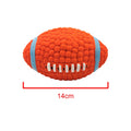 Natural Latex Squeaky Dog Ball – Durable Anti-Bite Interactive Chew Toy for Small to Large Dogs (Chihuahua to Golden Retriever)