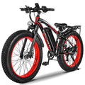 Adult Electric Fat Tire Bike 26-inch (66 cm), 1000W Motor (up to 1500W peak), 34 MPH (55 km/h), 60‑Mile Range, 4.0-inch Tires
