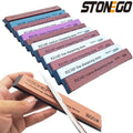 60-3000 Grit Knife Whetstone Sharpener with Base 160mm (6.3 in) Water Stone for Kitchen Knives