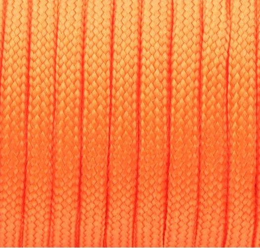 9‑Core 650 lb (295 kg) Paracord 4 mm (0.16 in) – 5/15/31 m (16.4/49.2/101.7 ft) Tactical Survival Parachute Rope for Lanyard, Bracelet, Dog Collar & Tent